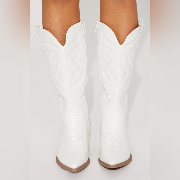 Fashion Nova Shoes - Take A Break Cowboy Boots